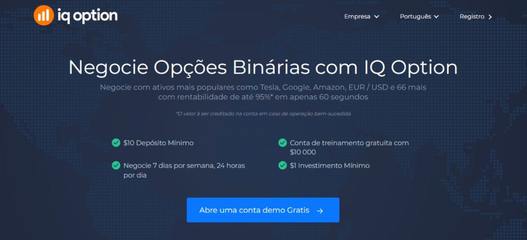 IQ Option site oficial